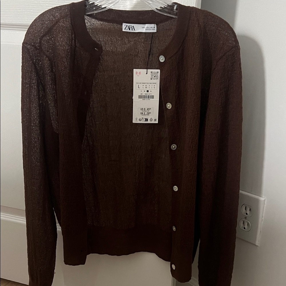 Zara Cardigan NWT
